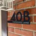 Hausnummer Modern - Photo 1