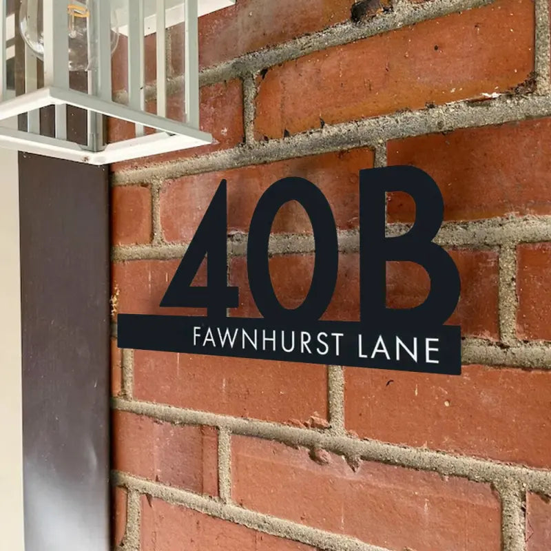 Hausnummer Modern - Photo 1