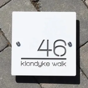 Hausnummer Schrift - Photo 1