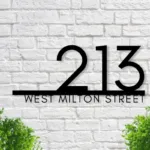 Hausnummernschild 3d - Photo 1