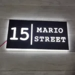 Hausnummernschilder mit Beleuchtung - Photo 6