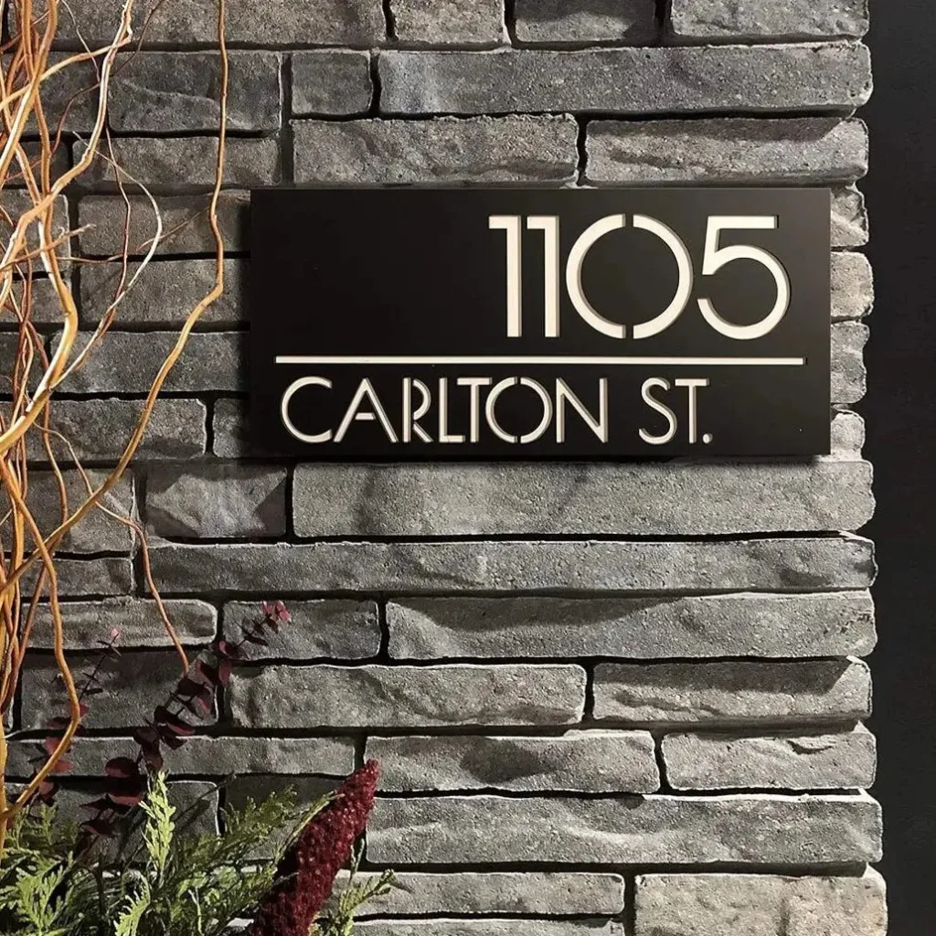 Hausnummernschilder Modern - Photo 1