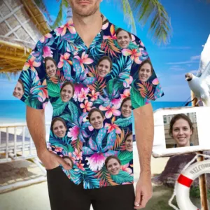Chemise hawaienne personnalisee
