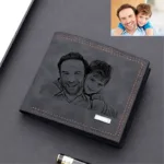 Portefeuille Homme Cuir Personnalise noir