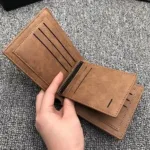 Herren Leder Geldbörse Personalisiert - Image