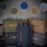 trousse de toilette personnalisable homme coloris
