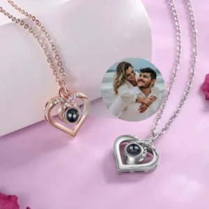 collier coeur photo