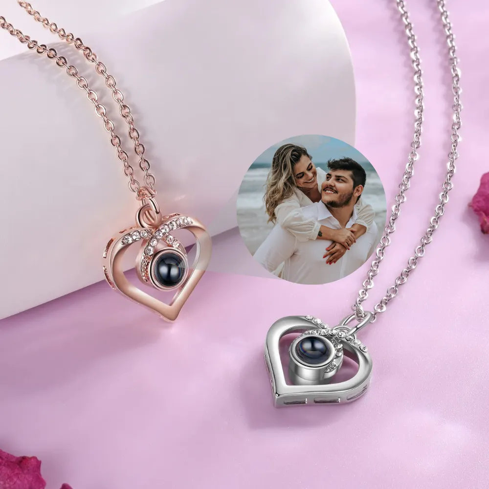 collier coeur photo