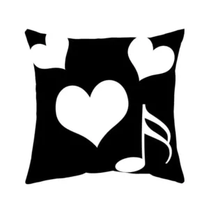 coussin en coeur personnalise housse coussin personnalise