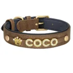 Hunde Halsband mit Strasssteinen - Image