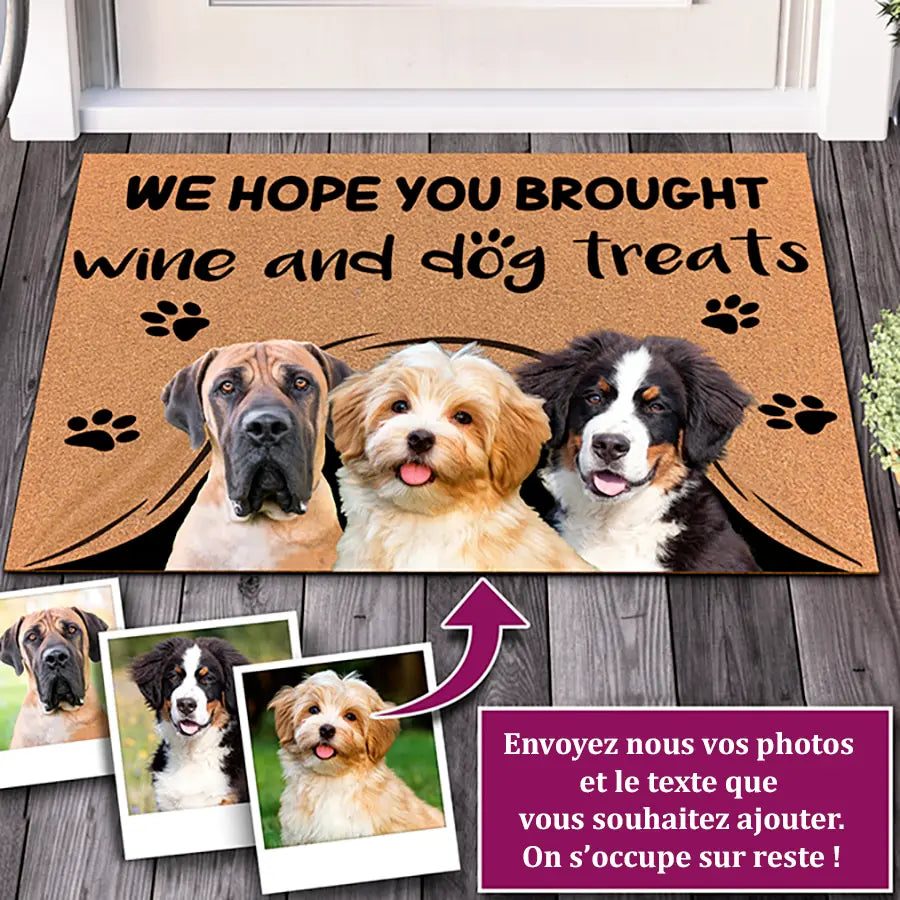 tapis chien chat perssonnalise