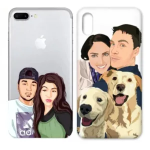 coque personnalisee famille