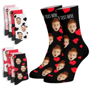 Chaussette Personnalise texte prenom expo