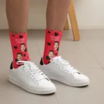 Individuelle Socken Text und/oder Name - Image