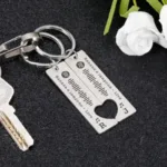 porte cles personnalise spotify argent porte cles 2