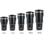 thermos personnalise noir