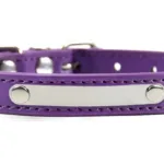 Katzenhalsband Leder mit Namen - Photo 14