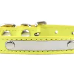 Katzenhalsband Leder mit Namen - Photo 2