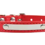 Katzenhalsband Leder mit Namen - Photo 3