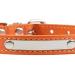 Katzenhalsband Leder mit Namen - Photo 4