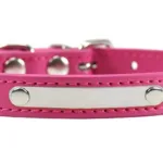 Katzenhalsband Leder mit Namen - Photo 5