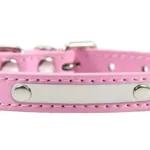 Katzenhalsband Leder mit Namen - Photo 8