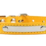 Katzenhalsband Leder mit Namen - Photo 9