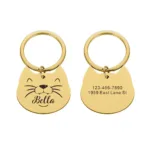 Katzenmarke mit Gravur - Photo 4