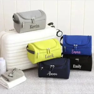trousse de toilette brodee trousse de toilette personnalisee