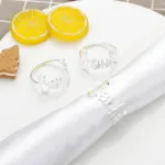 10 ronds de serviette personnalises rond de serviette