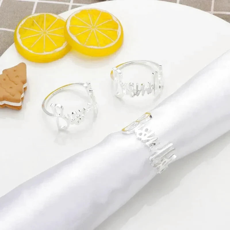 10 ronds de serviette personnalises rond de serviette