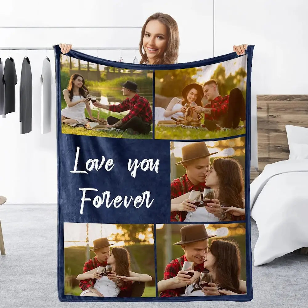 Plaid Personnalise Amour