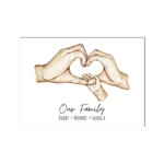 Leinwand Familie Namen - Photo 2