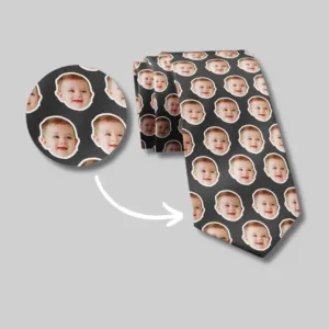 cravate personnalise pres