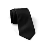 cravate personnalise noir