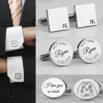 bouton manchette personnalise