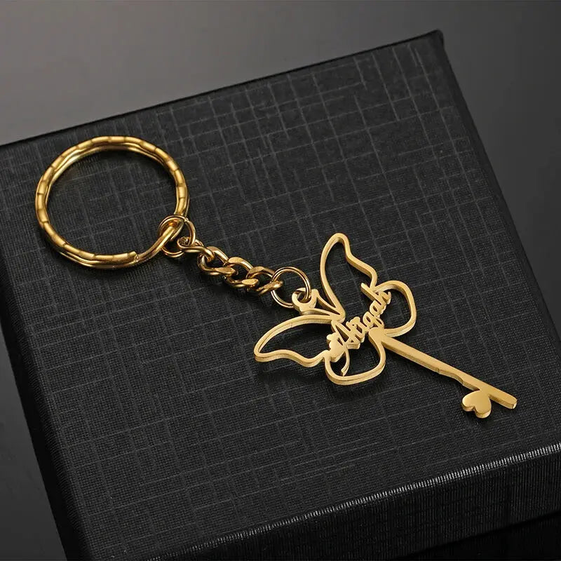 Name Schlüsselanhänger Personalisiert - Photo 1