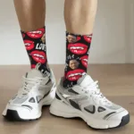 Paar personalisierte Valentinstags-Socken - Image