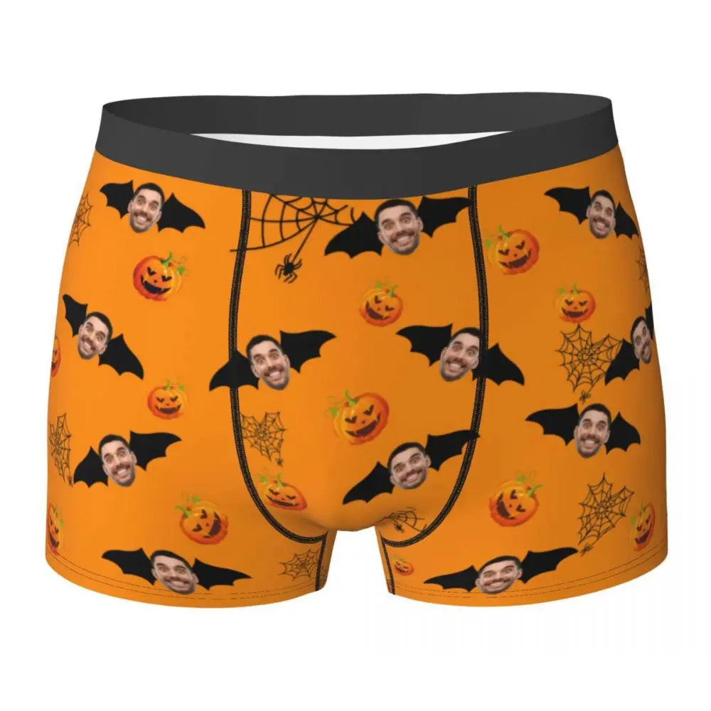 Calecon Personnalisable halloween orange