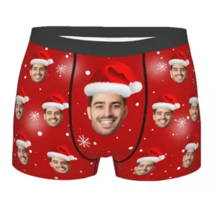 Calecon Personnalisable noel rouge