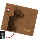 Personalisierbares Lederportemonnaie - Image