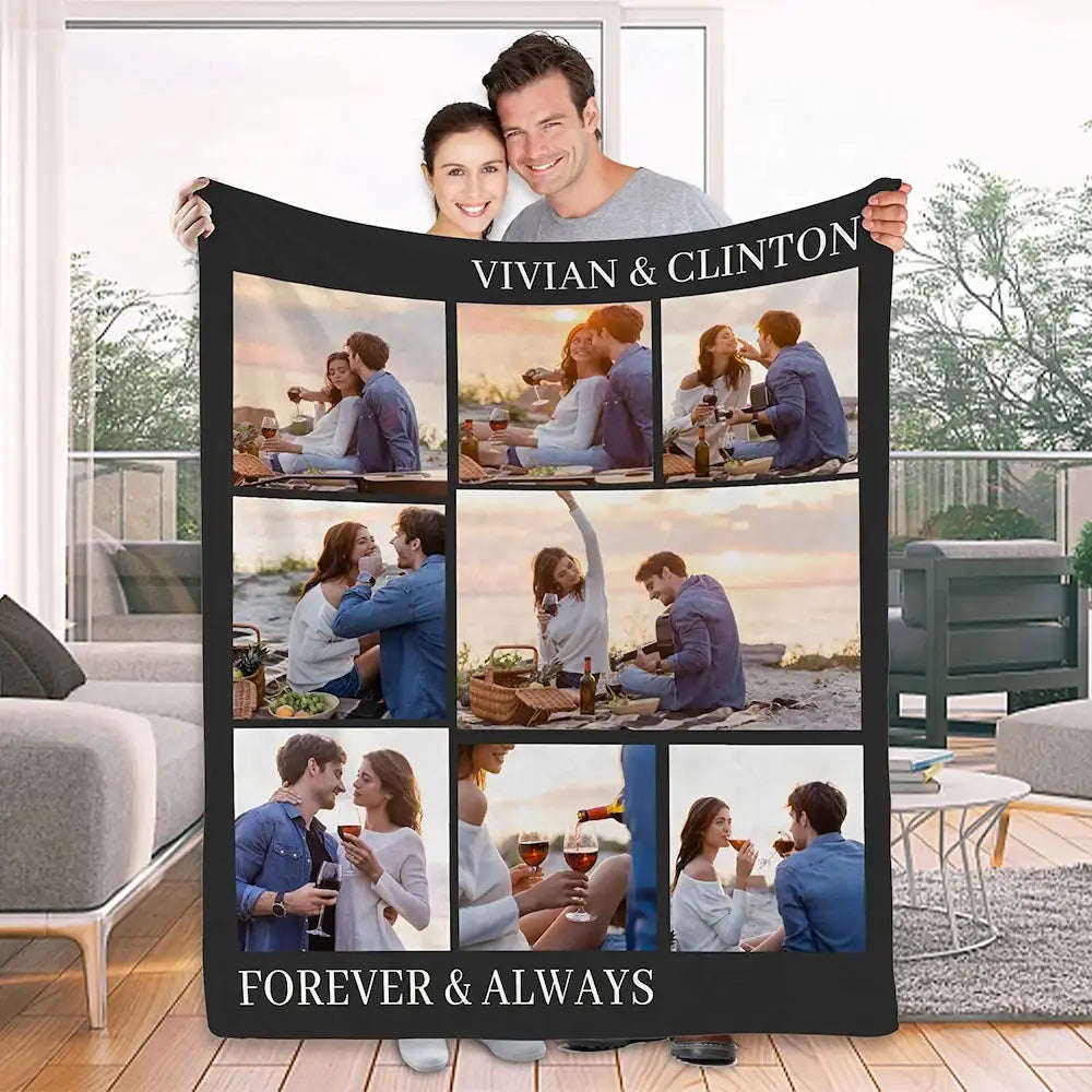 Couverture Personnalisee avec Prenoms