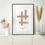 Personalisierte Familien-Poster mit Vornamen - Image