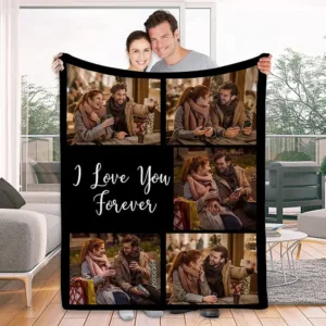 Couverture Polaire Personnalisee Photo