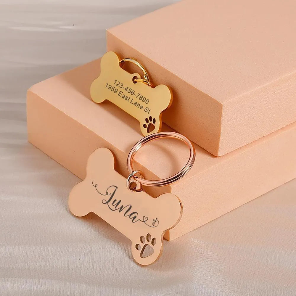 medaille personnalise chien
