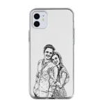 Personalisierte iPhone Hülle mit Zeichnung - Image