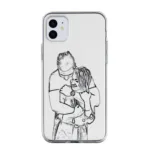 Personalisierte iPhone Hülle mit Zeichnung - Image