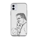 Personalisierte iPhone Hülle mit Zeichnung - Image