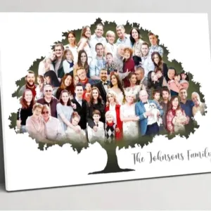 Personalisierte Leinwand Familie - Photo 1