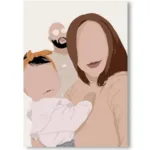 Personalisierte Leinwand für die Familie - Image